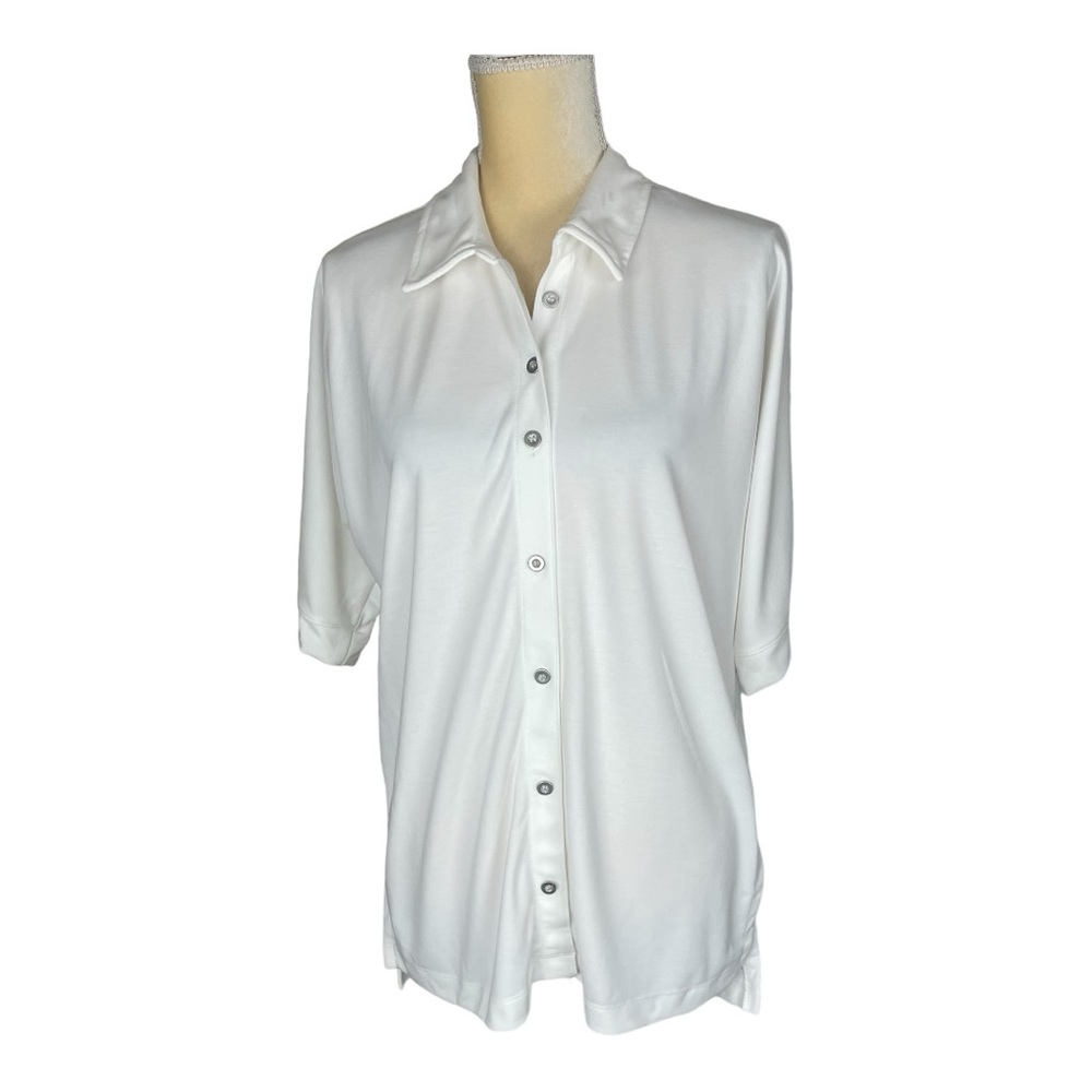 Cable &‎ Gage NWT White Top Blouse Size Small